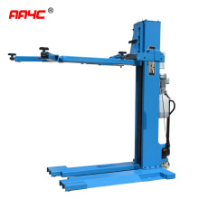 AA4C Hydraulic mobile movable  single post car lift auto hoist vehicle ramp AASP-YY2.5E